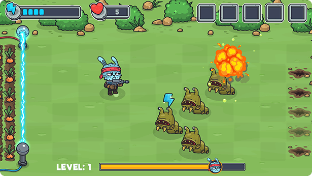 Farm Defense – HTML5 Shooter Defense Game | Construct 3 | Mobile Ready | Easy Reskin - 1