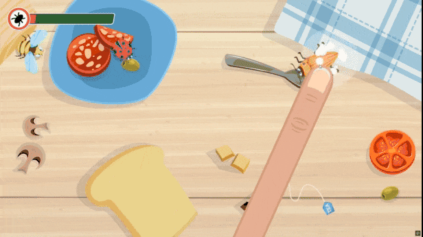 Kitchen Smash – Bug Smasher Game – Construct 3 | HTML5 | Mobile & Desktop - 1